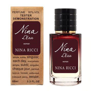 Nina Ricci Nina L'Eau Tester Lux жіночі 60 мл 16247-01 фото