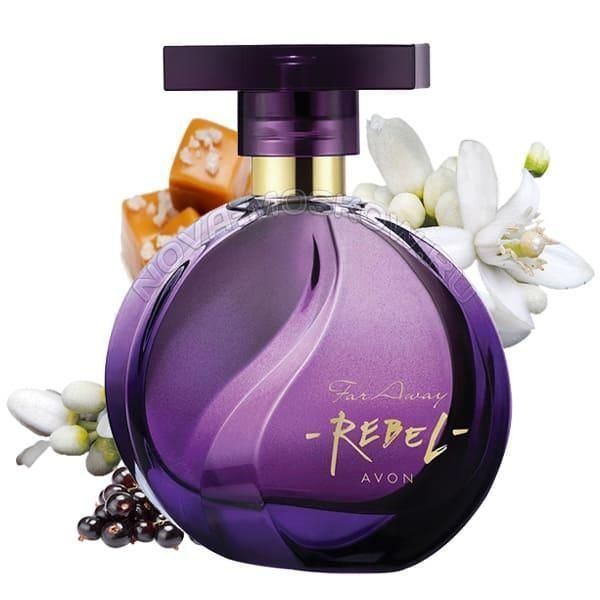 Парфумерна вода Far Away Rebel avon 50 мл Жіночі парфуми Фар Евей Ребель Ейвон Ребел 55702 фото