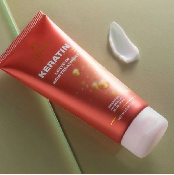 Незмиваємий кондиціонер для волосся Keratin Leave-in Hair Treatment Bogenia BG417 BG417 фото