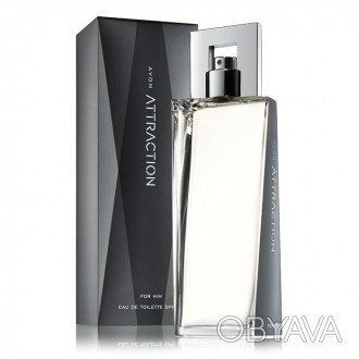 Чоловіча туалетна вода Avon Attraction for Him 75 мл, 17897 фото