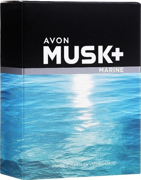 Туалетна вода Avon Musk Marine+ 75 мл 59507 фото