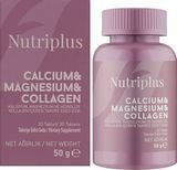 Дієтична добавка (Кальцій, Магній, Колаген), Calcium, Magnesium, Collagen Nutriplus Farmasi, 30 таблеток 1000838 фото