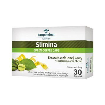 Дієтична Добавка Slimina "Зелена Кава+Хром" Langsteiner 30 капсул 344708 фото