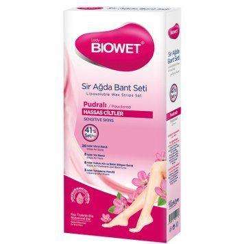 Воскові смужки для депіляції чутливої шкіри Biowet 41 шт 432402 фото