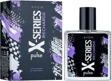 Туалетна вода X-Series Recharge Pulse Avon, 50 мл 68782 фото