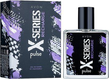 Туалетна вода X-Series Recharge Pulse Avon, 50 мл 68782 фото