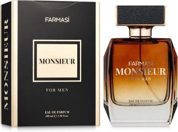 Чоловіча парфумована вода Monsieur 100 мл Farmasi 1107434 фото